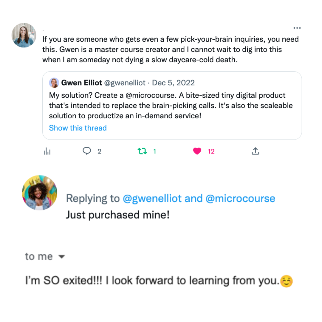 How to create and sell a mini course – themicrocourse.com